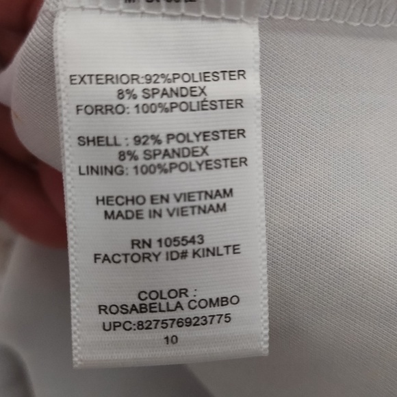 Milly For Design Nation Fit and Flare Scuba Dress Size 10 - Picture 9 of 9